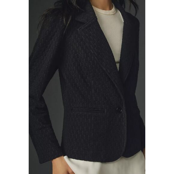NWT Anthropologie Porridge Textured Knit Blazer Size XL - Picture 1 of 8